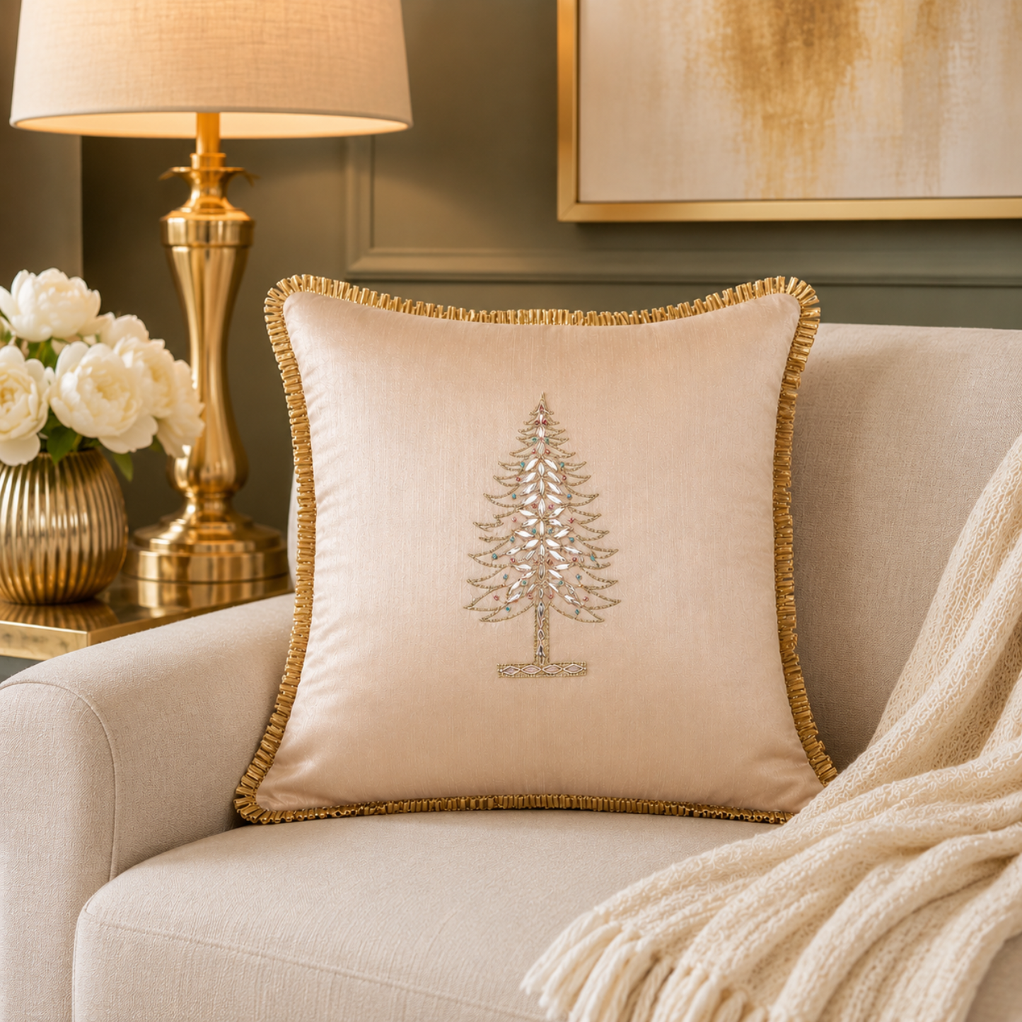 Pine Whisper Cushion Cover