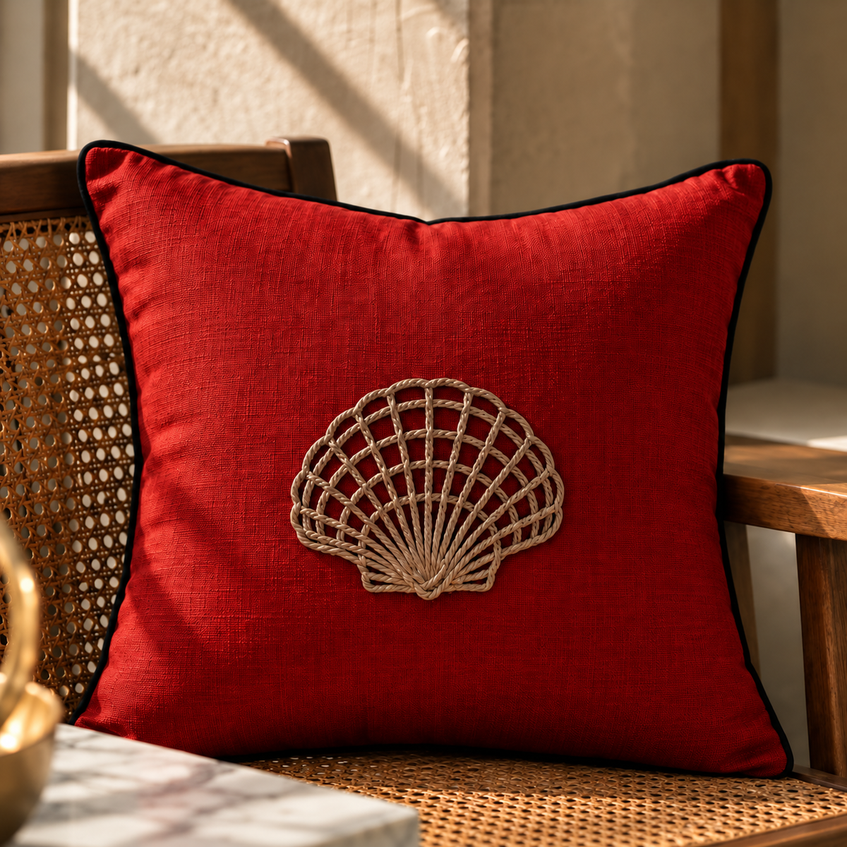 Red Tide Cushion Cover