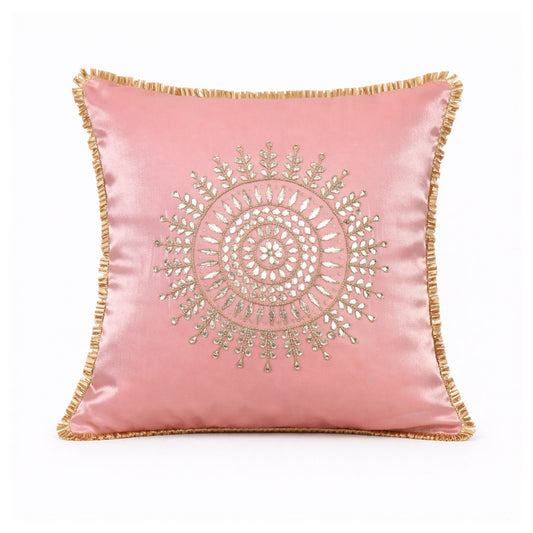 Golden Serentity Cushion Cover