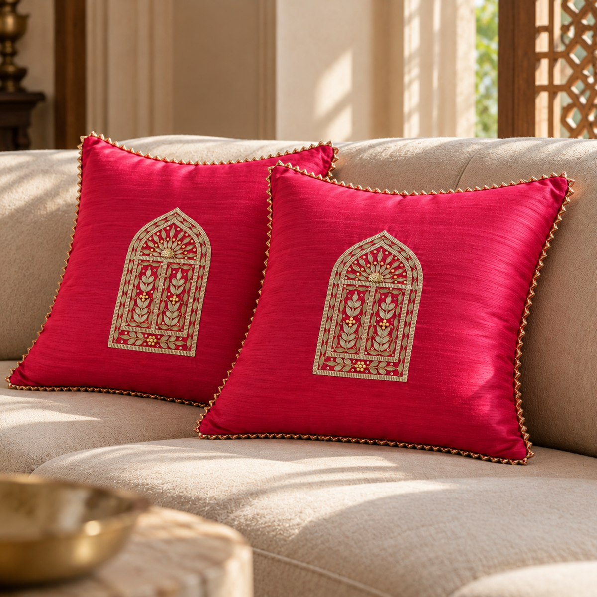 Treasure Gate Cushion Cover
