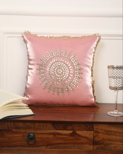 Golden Serentity Cushion Cover