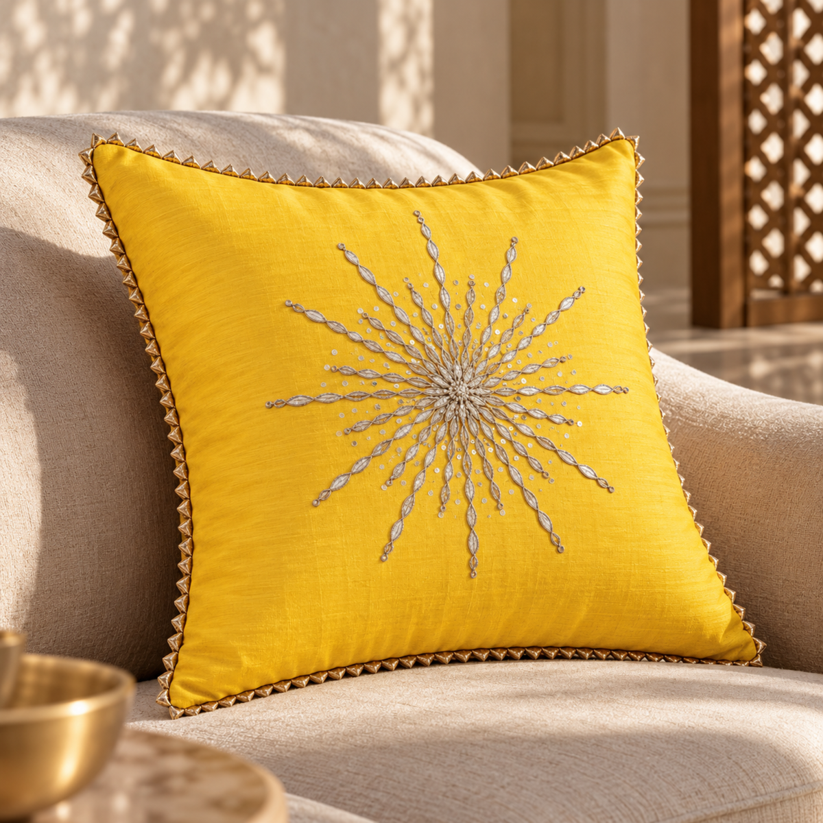 Sunburst Cushion Cover