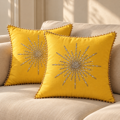 Sunburst Cushion Cover