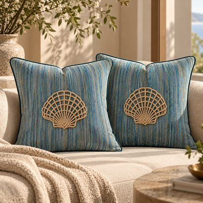 Tide Steel Cushion Cover