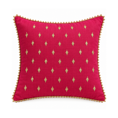 Pink Mirror Cushion Cover