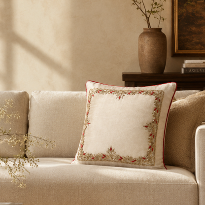 Red Grove Cushion Cover