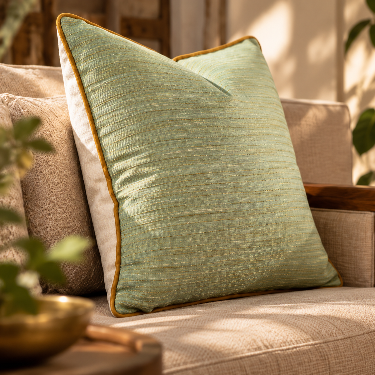 Mossline Cushion Cover