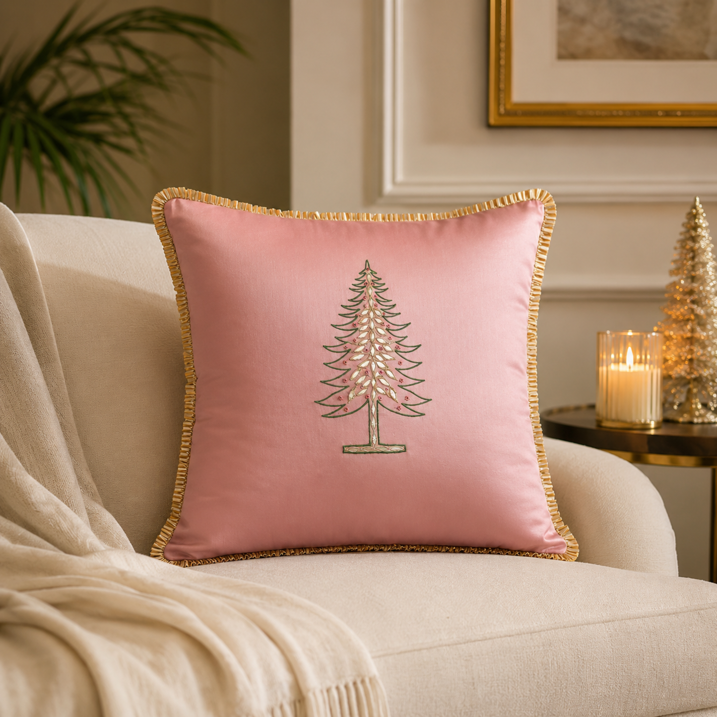 Pine Luxe Cushion Cover