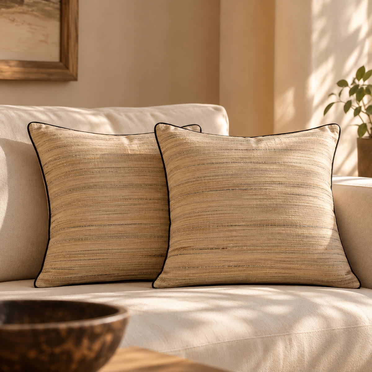 Woven Haze Cushion Cover