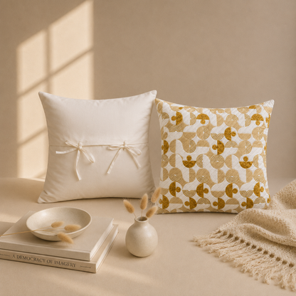 Half Moon Cushion Cover