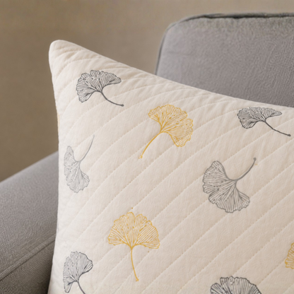 Leaf Memory Cushion Cover