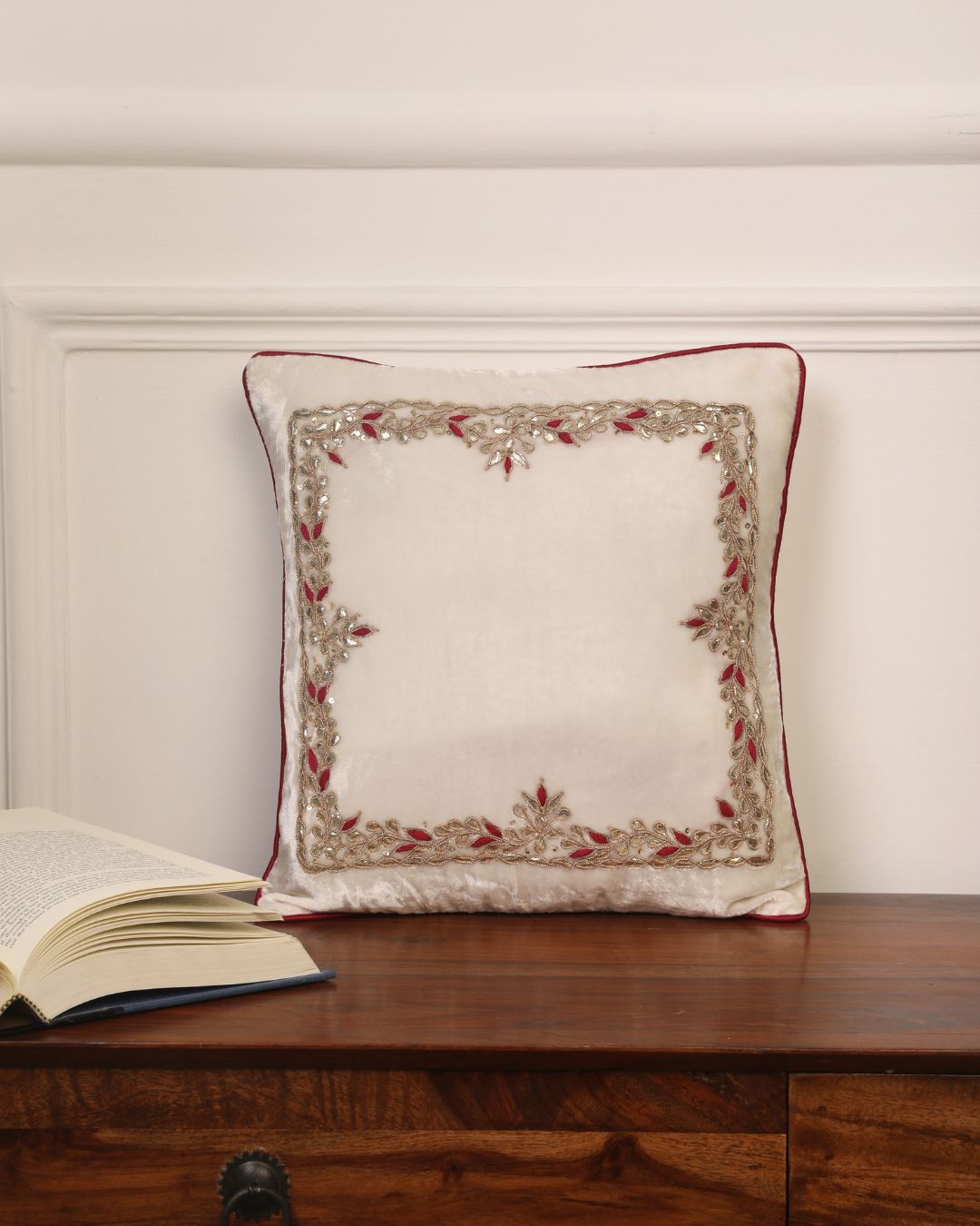 Red Grove Cushion Cover
