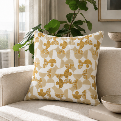 Half Moon Cushion Cover