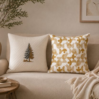 Half Moon Cushion Cover
