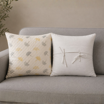 Leaf Memory Cushion Cover