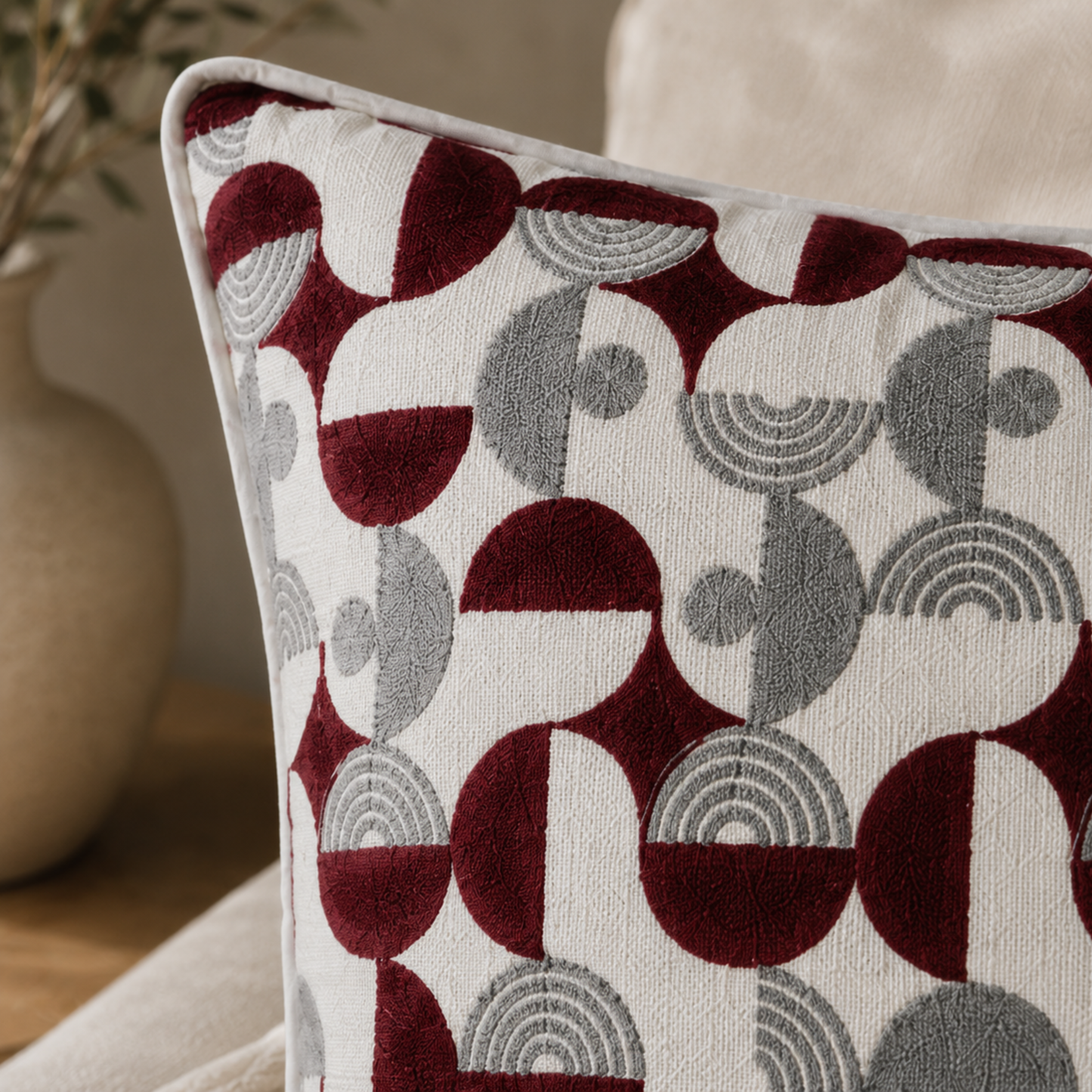 Measured Curve Cushion Cover