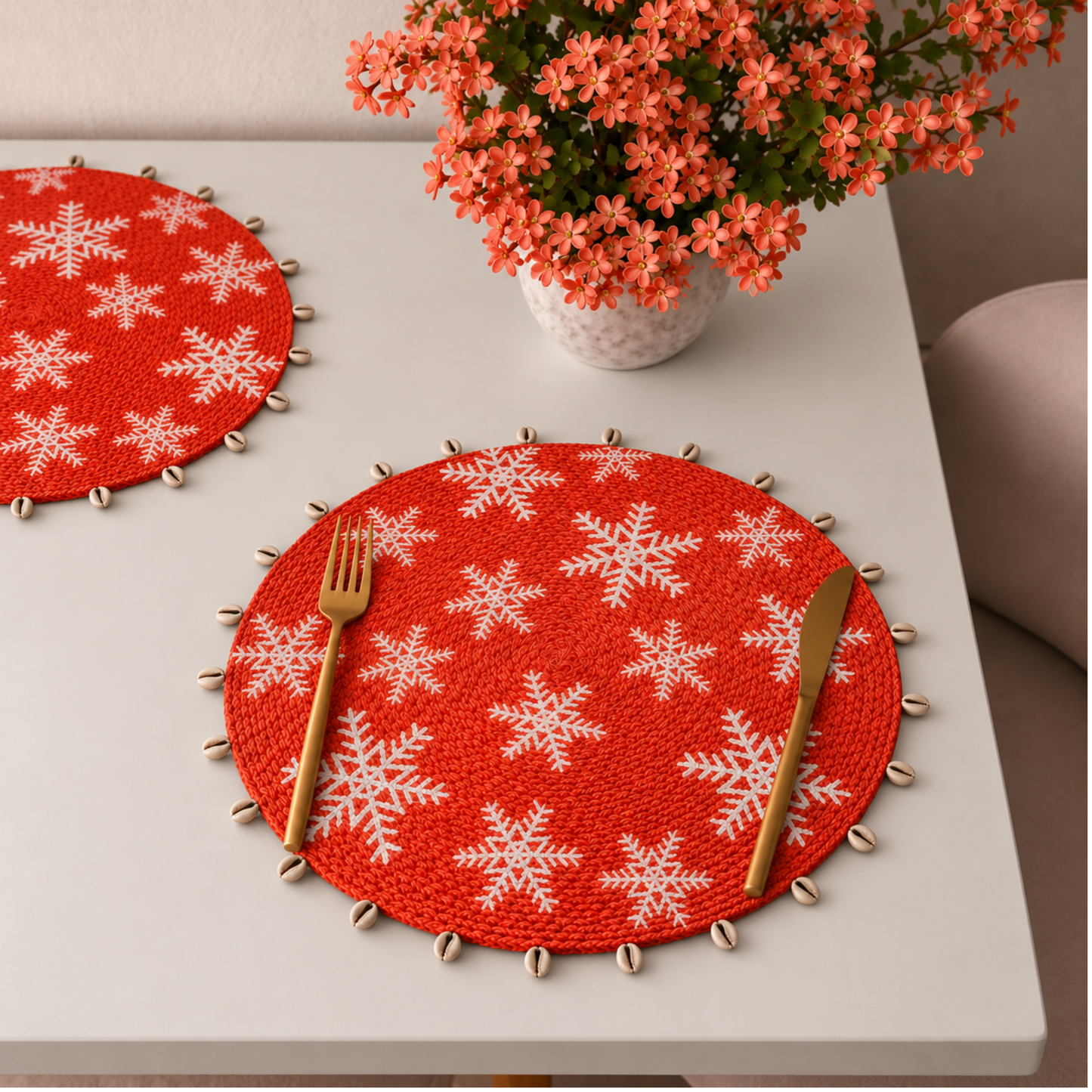 Snowflake Table Mat