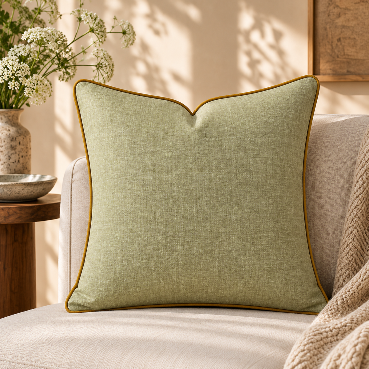 Mossline Cushion Cover