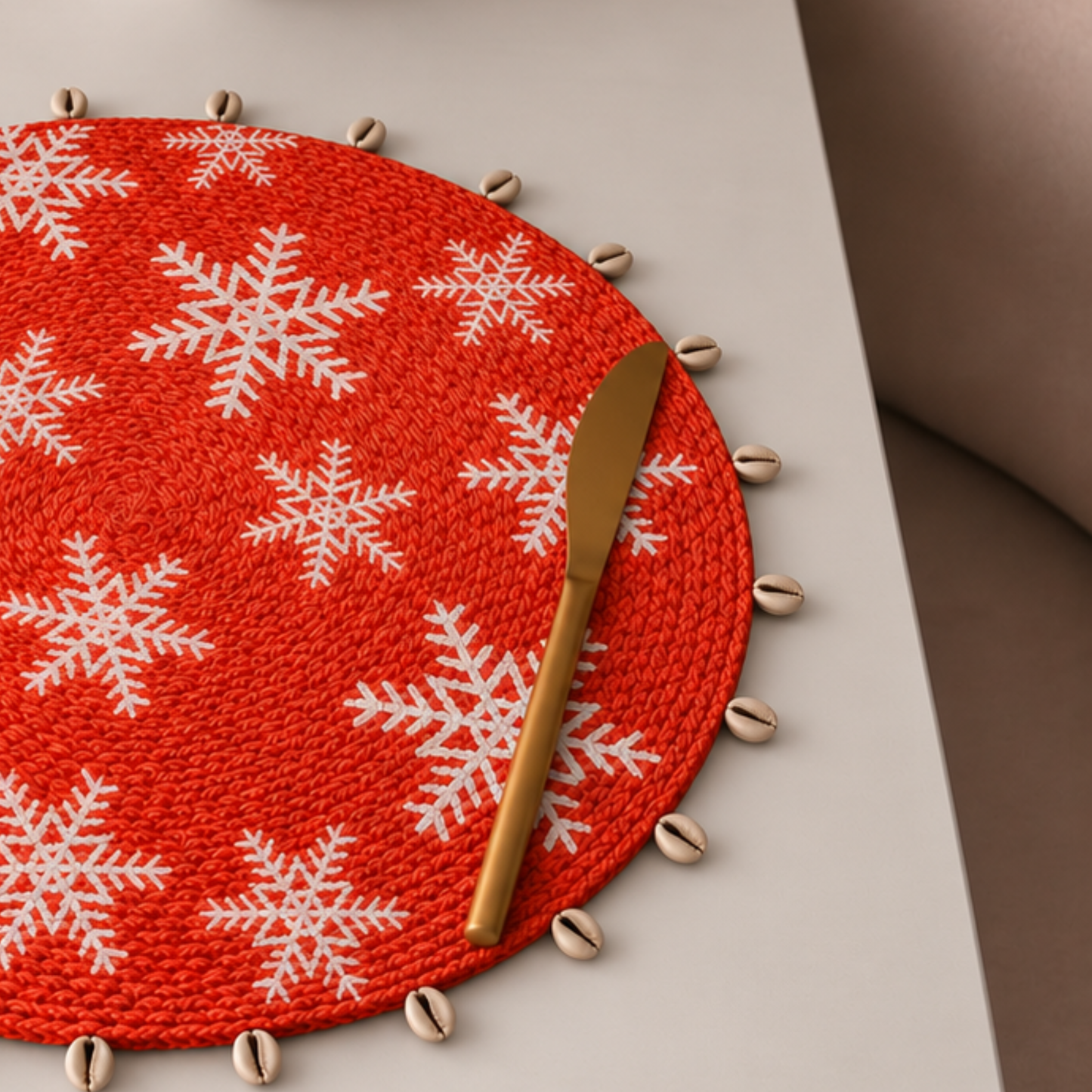 Snowflake Table Mat