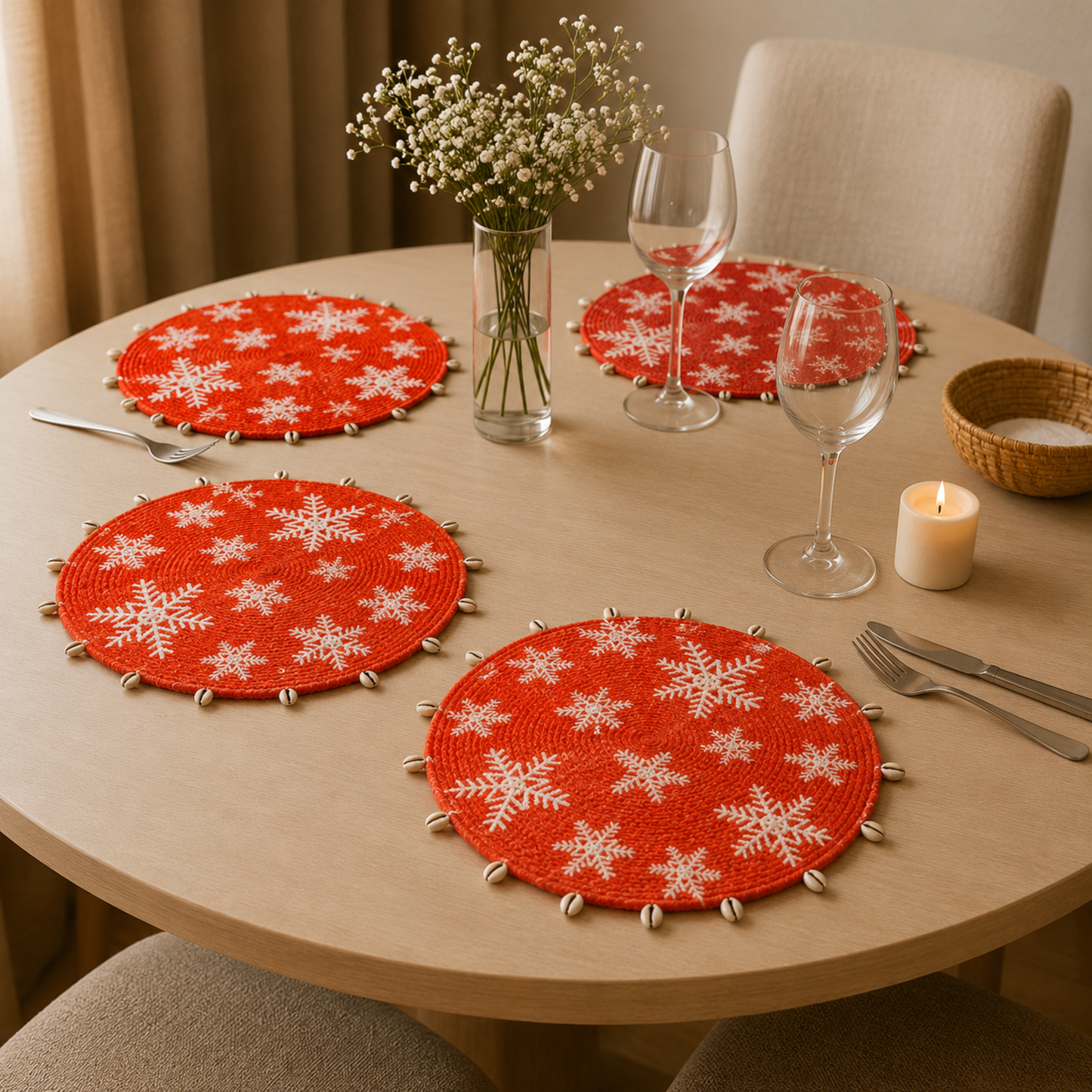 Snowflake Table Mat