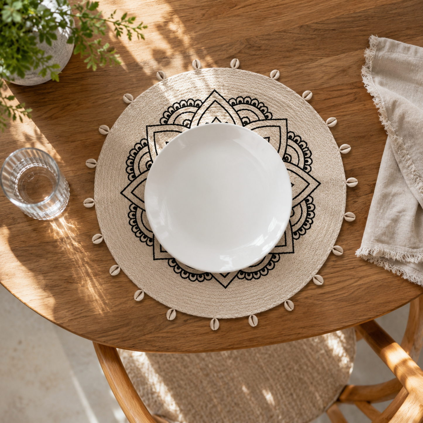 Mandala Glow Table Mat
