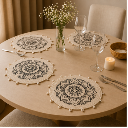 Mandala Glow Table Mat