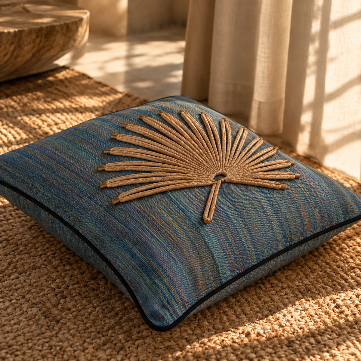 Deep Tide Cushion Cover