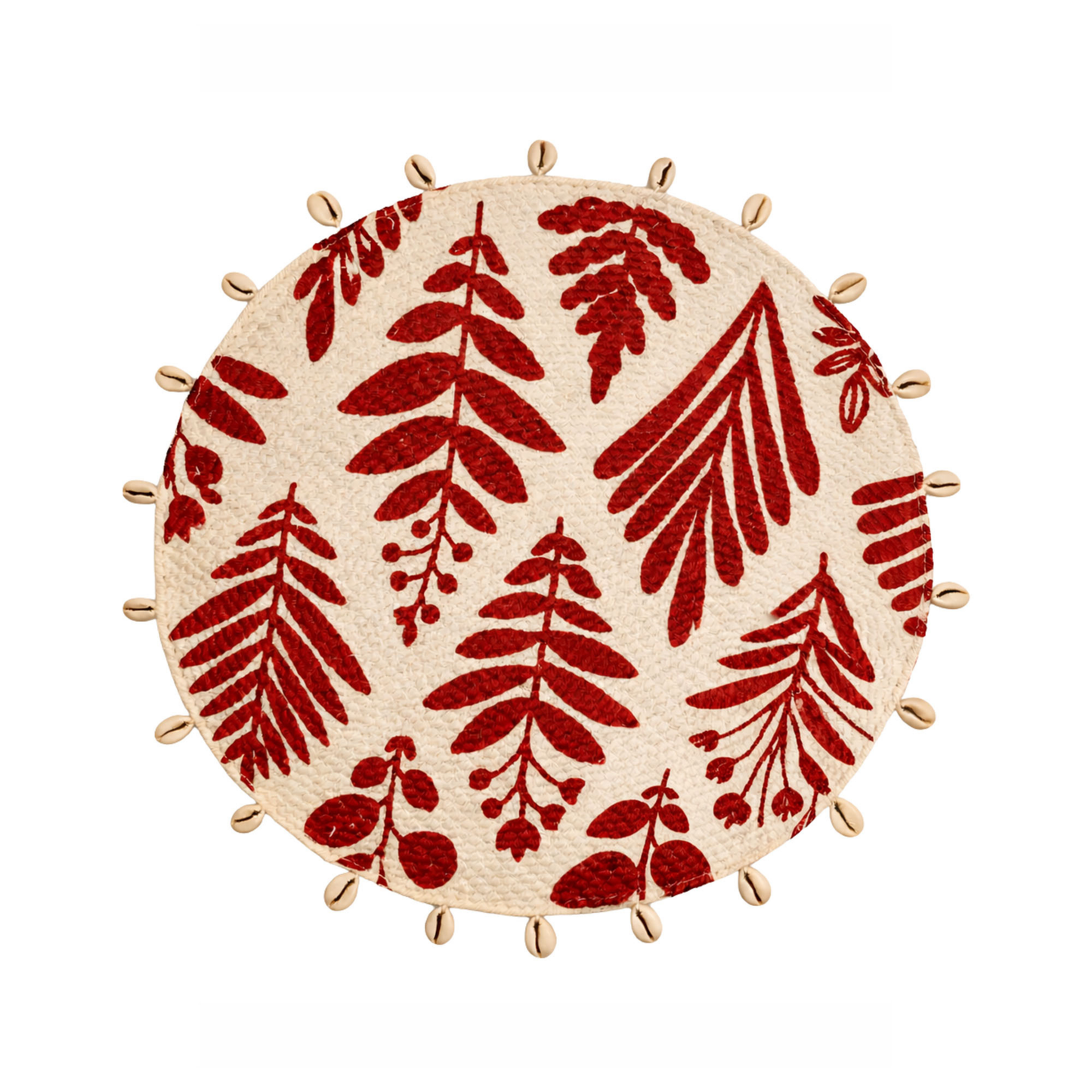 Crimson Leaf Table Mat