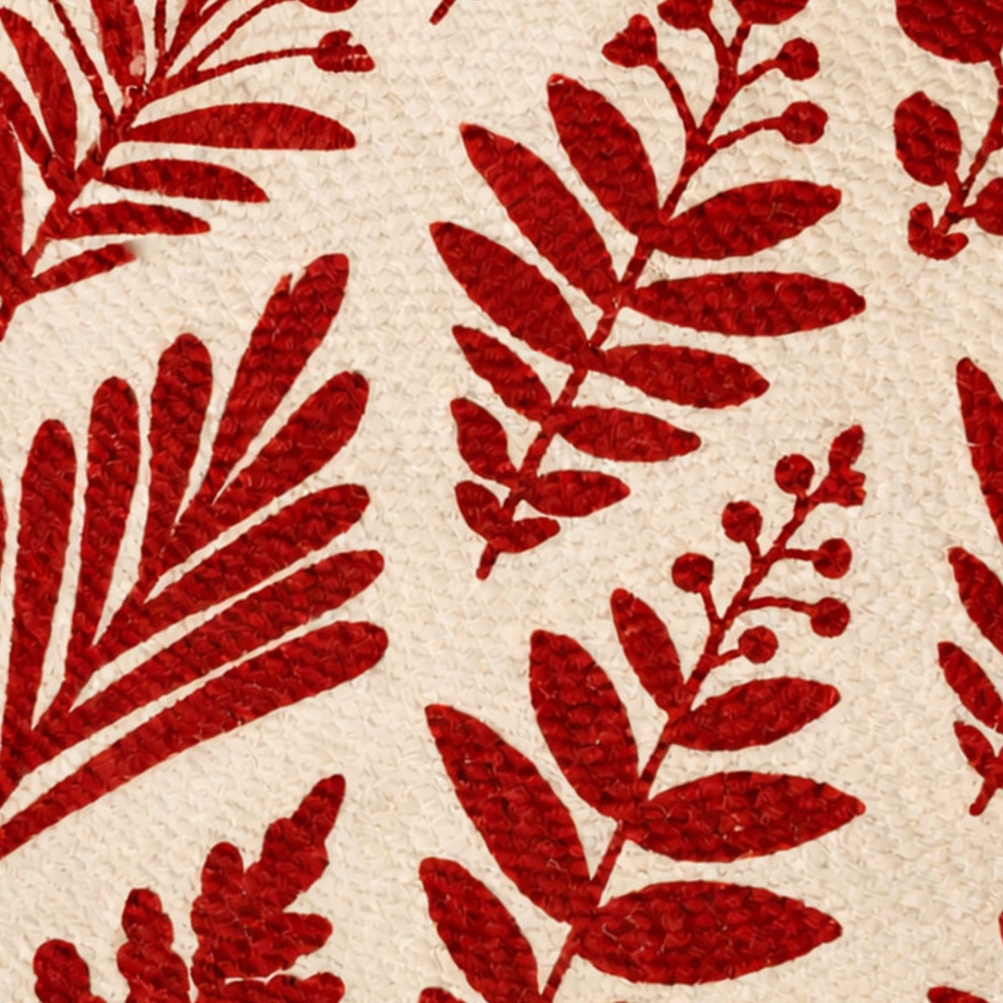 Crimson Leaf Table Mat