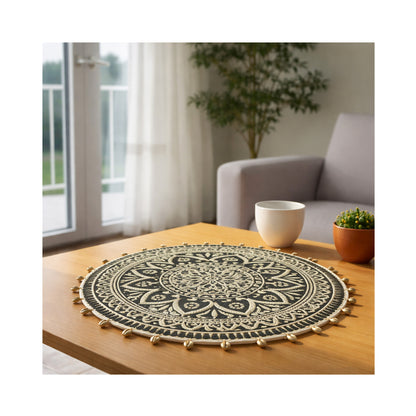 Verdant Mandala Table Mat