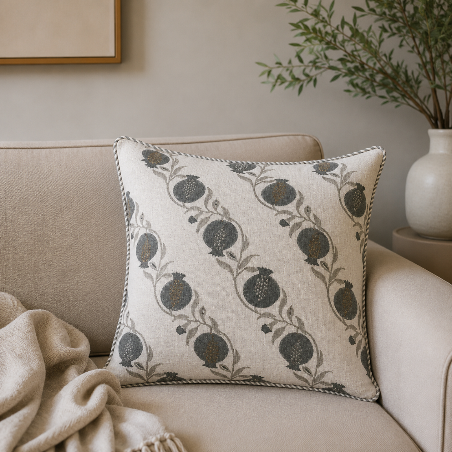 Quiet Harvest Cushion Cover