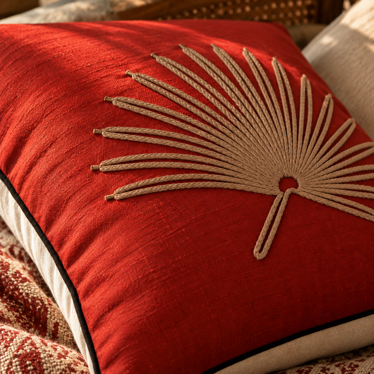 Palmfire Cushion Cover