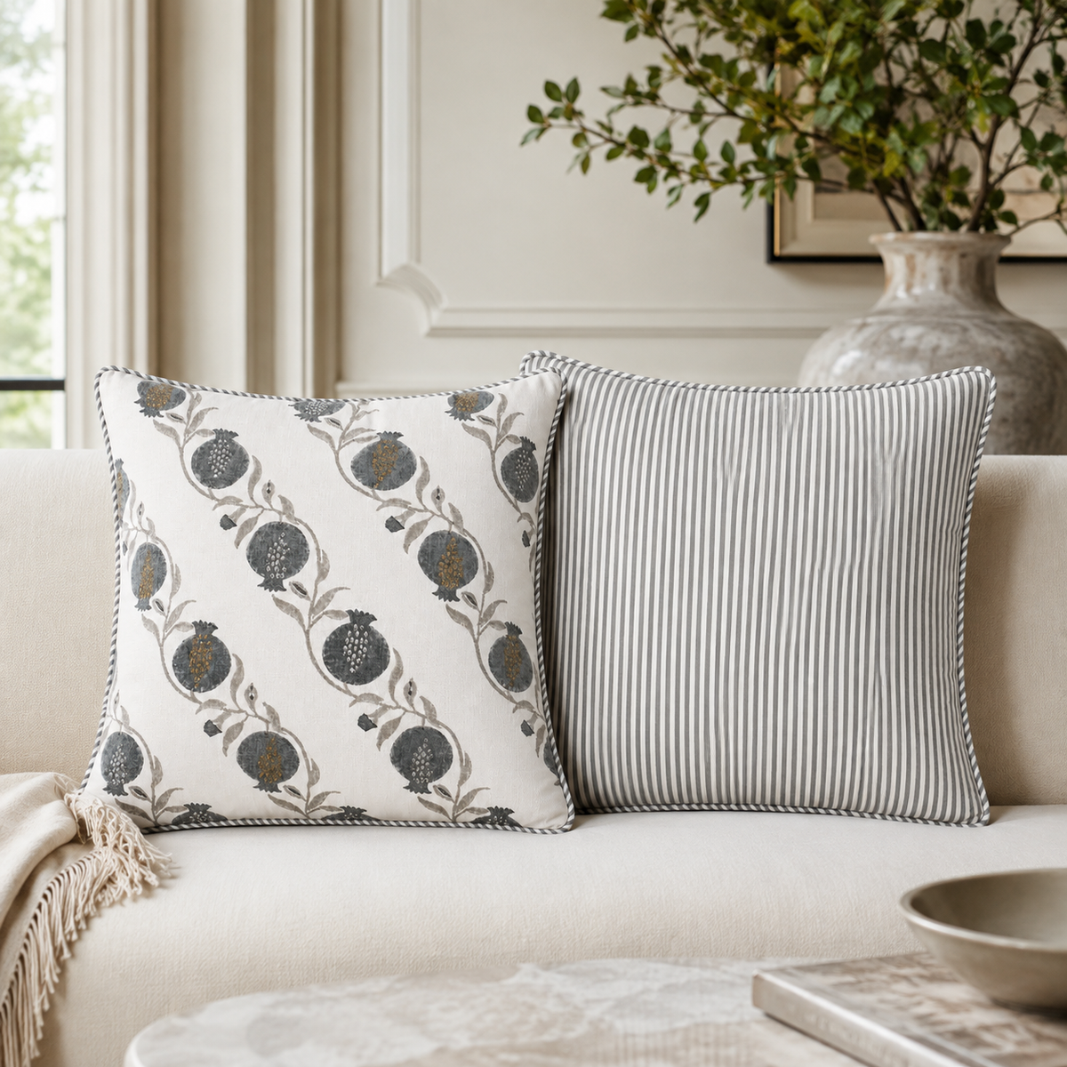 Stone Orchard Cushion Cover