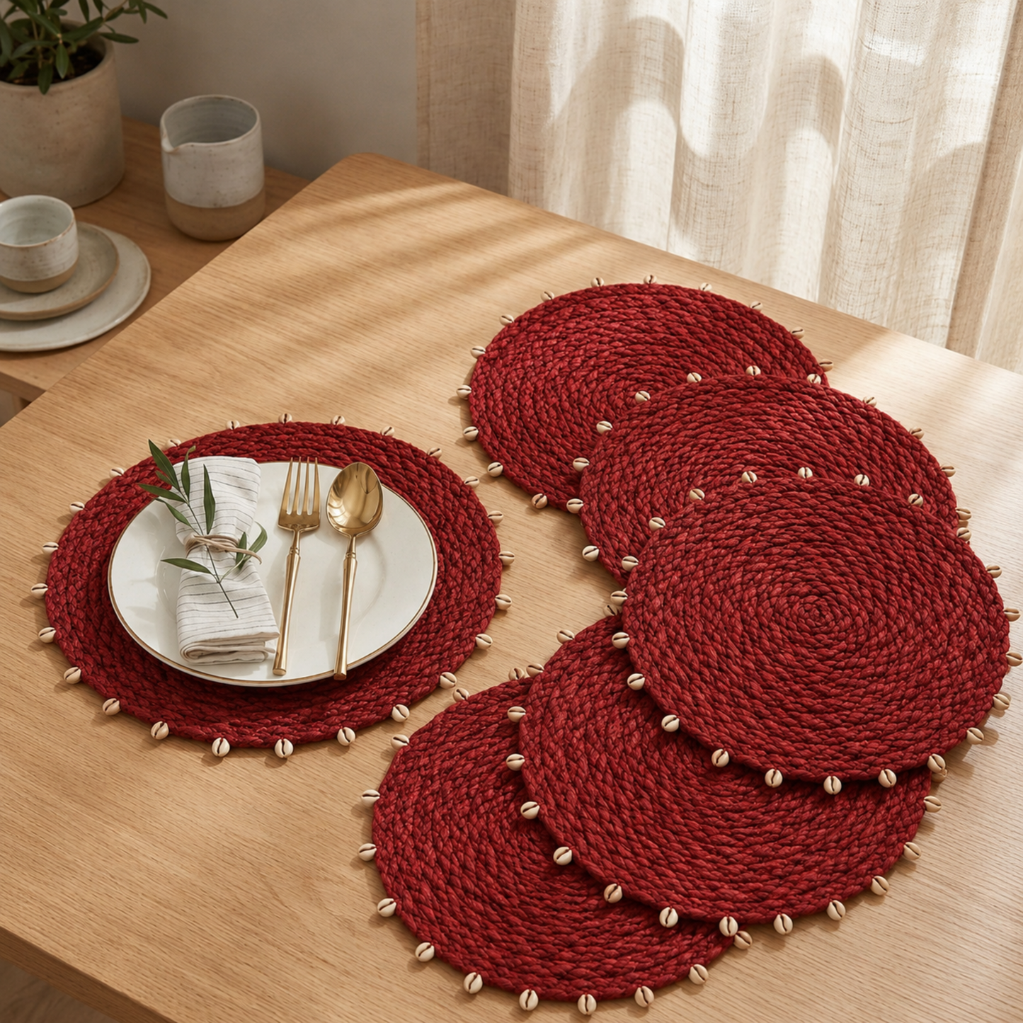 HueNest Mat (Red)