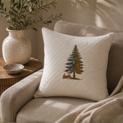 Quiet Shelter Cushion Cover
