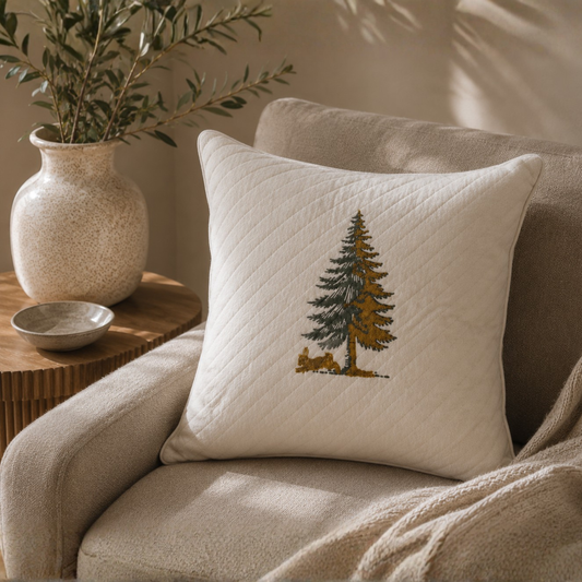 Quiet Shelter Cushion Cover