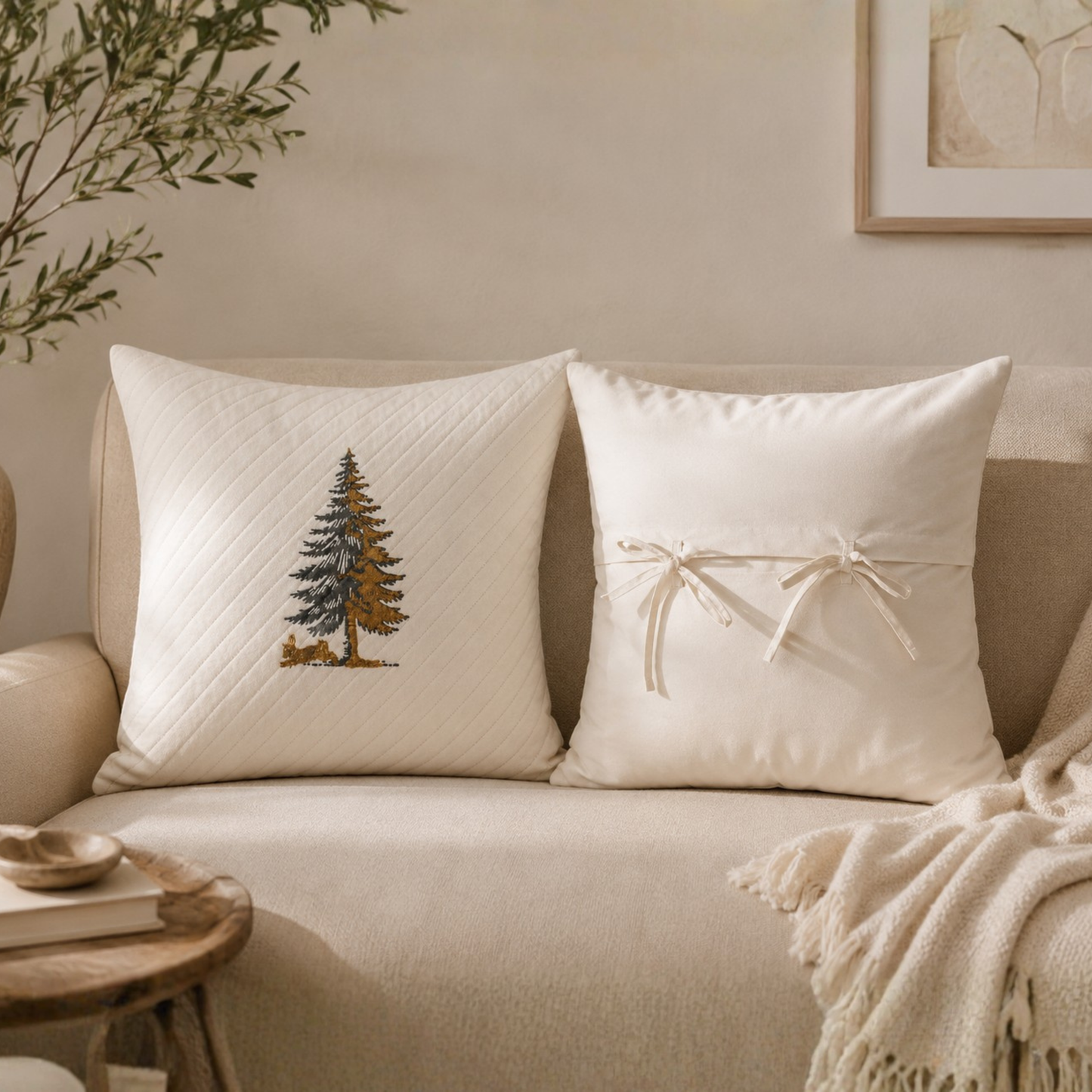 Quiet Shelter Cushion Cover