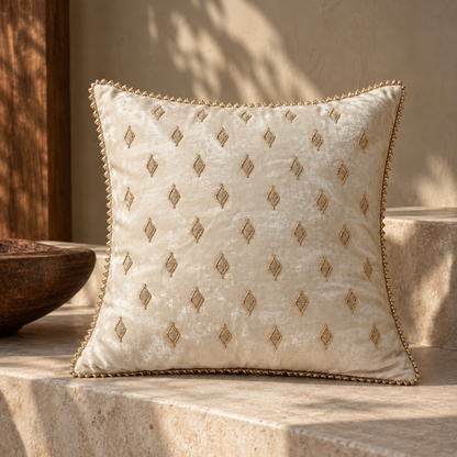 Snow Mirror Cushion Cover