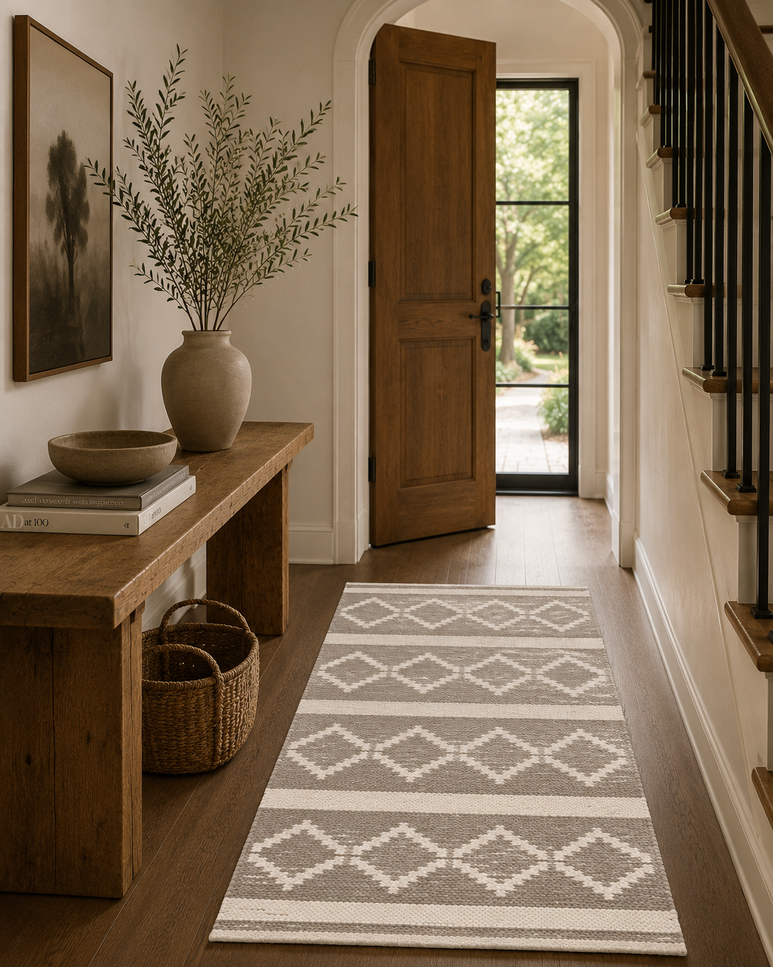 Graphite Chindi Rug