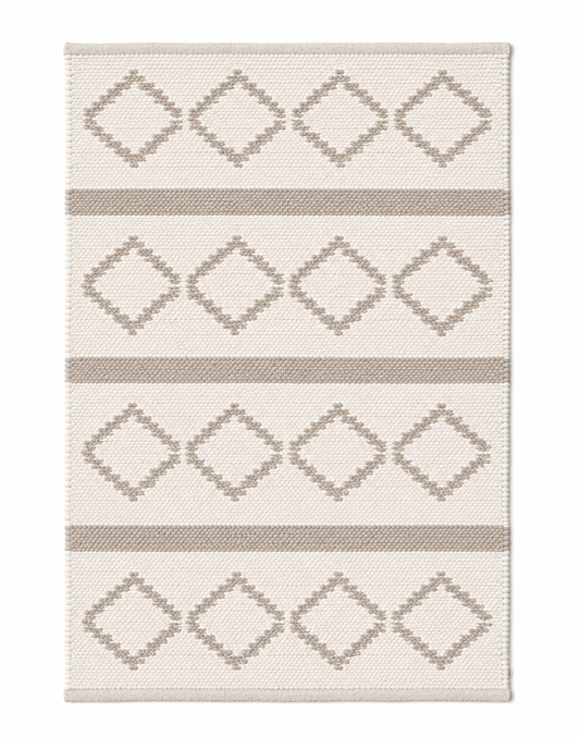 Geometra Chindi Rug