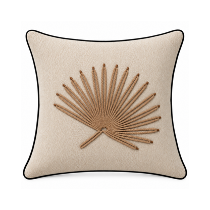 Twill Palm Cushion Cover