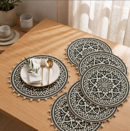 Verdant Mandala Table Mat
